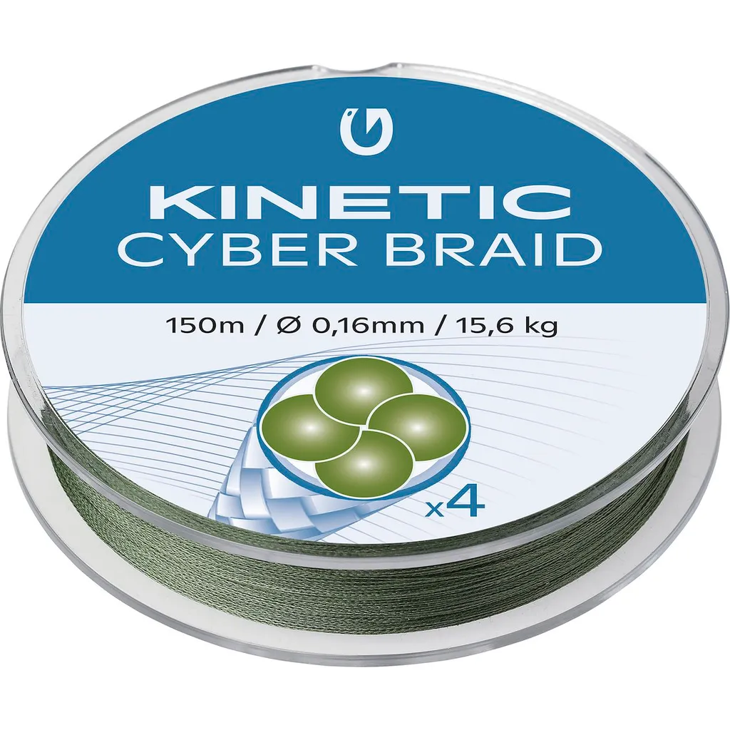 Kinetic 4-Braid 0.16mm 15.6kg 150m