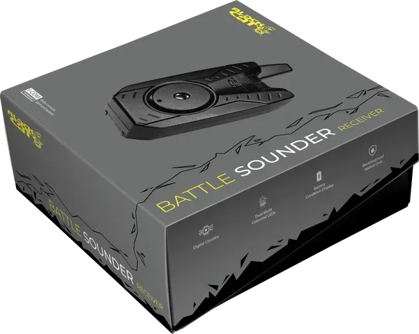 Black Cat Battle Sounder Receiver Electronic Battery Quick-release Adapter