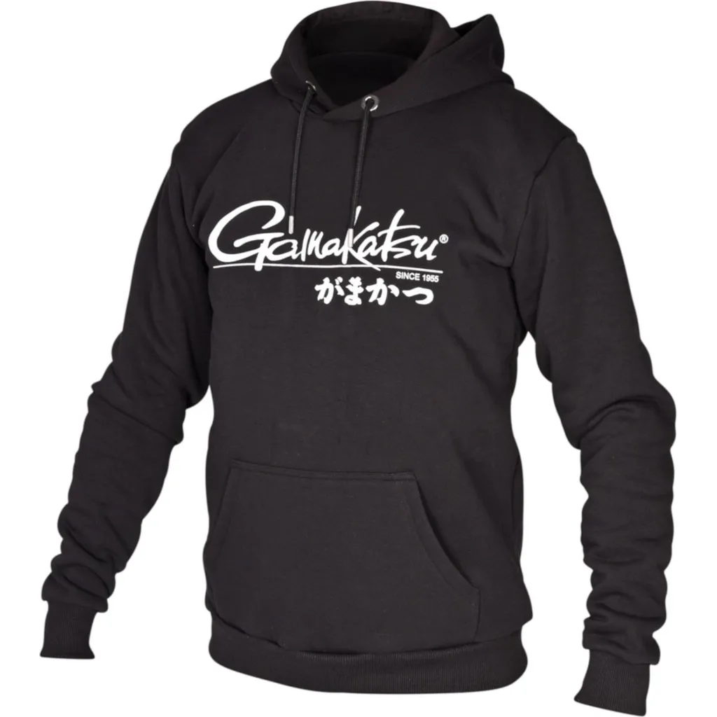 Gamakatsu Hoodie Classic Jp Lounger Black XL