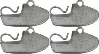 Savage Gear Sleigh Heads 7.5g 4pcs Carbon Stahl