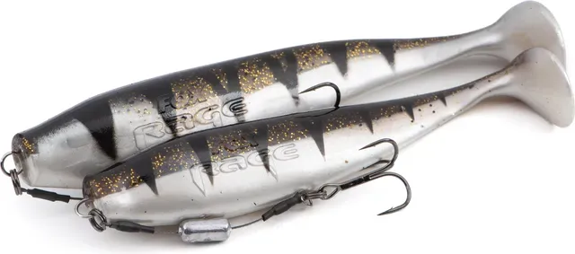 Fox Rage Zander Pro Shad Loaded 16cm 39g UV Glitter Perch