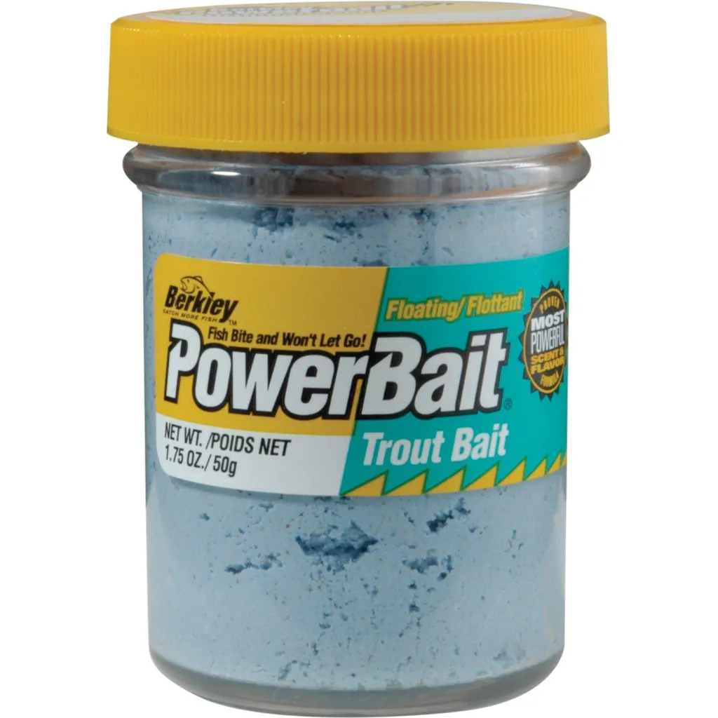 Berkley PowerBait Trout Bait 50g Blue Moon