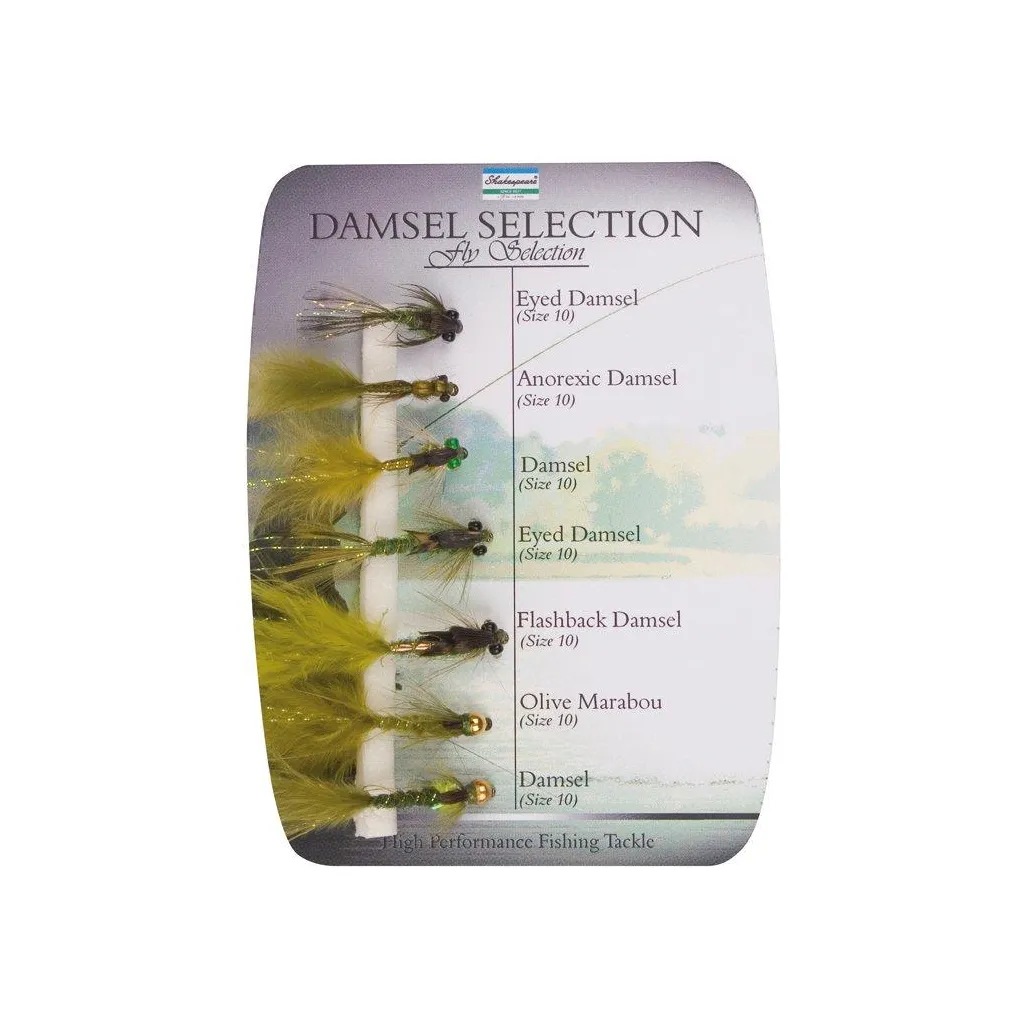 Shakespeare Sigma Fly Selection Fliegen 4 Hakengröße 10 Assorted