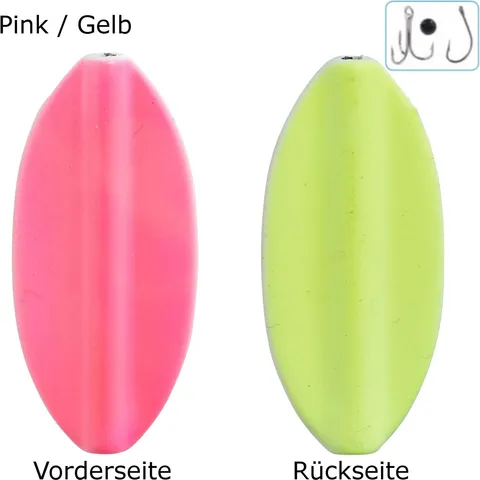 Balzer Pro Staff Series Spoon Inliner 1.9g Pink/Gelb