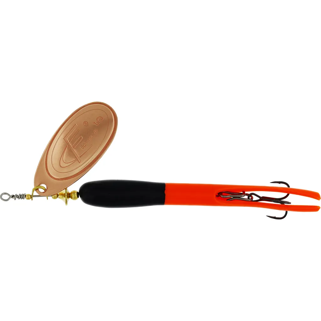 Westin FC UPSTREAM #5 Inline-Spinner 20g Black / Flouro Orange / Copper Blade