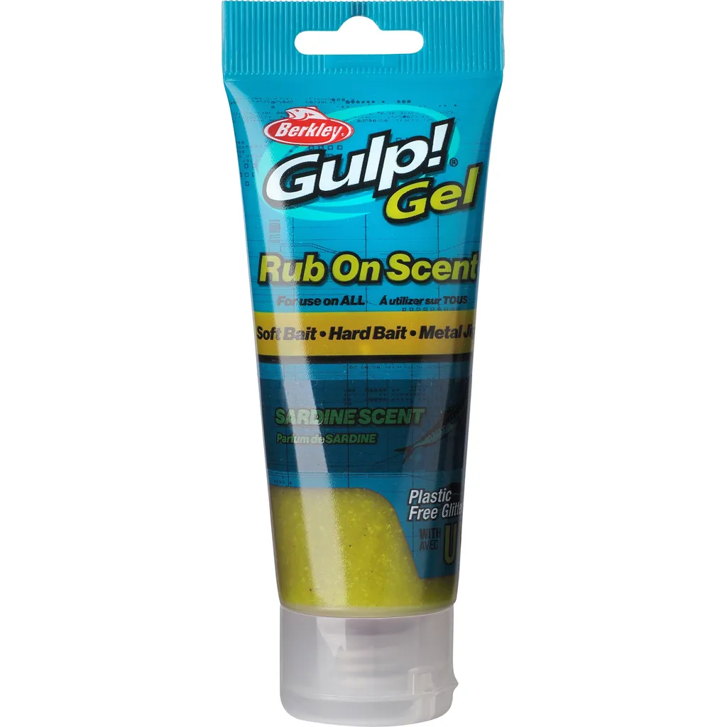 Berkley Gulp! Gel 80ml Sardine Yellow Silver Flake