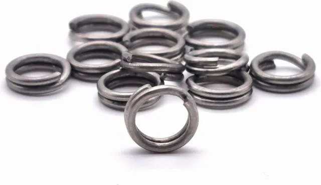 Predax Sprengringe Matt Split Rings 9.8mm 45kg Edelstahl