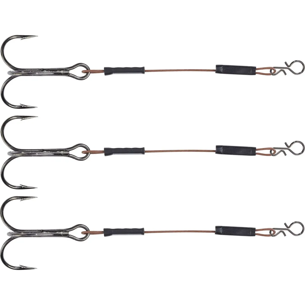Balzer Shirasu 7x7 Edelstahl Stinger Rig #6 5.5cm