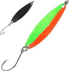 FTM Spoon Heavy 6.5g Green / Orange / Black With Dots