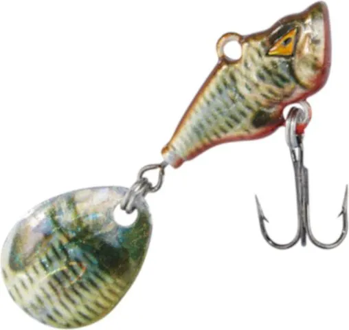 Balzer Shirasu Colonel Spin Buddy Evil Eye Jig Spinner 3.6cm 21g Rotfeder UV