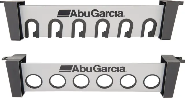 Abu Garcia Horizontal 6 Rod Rack 6 Compartments Aluminium