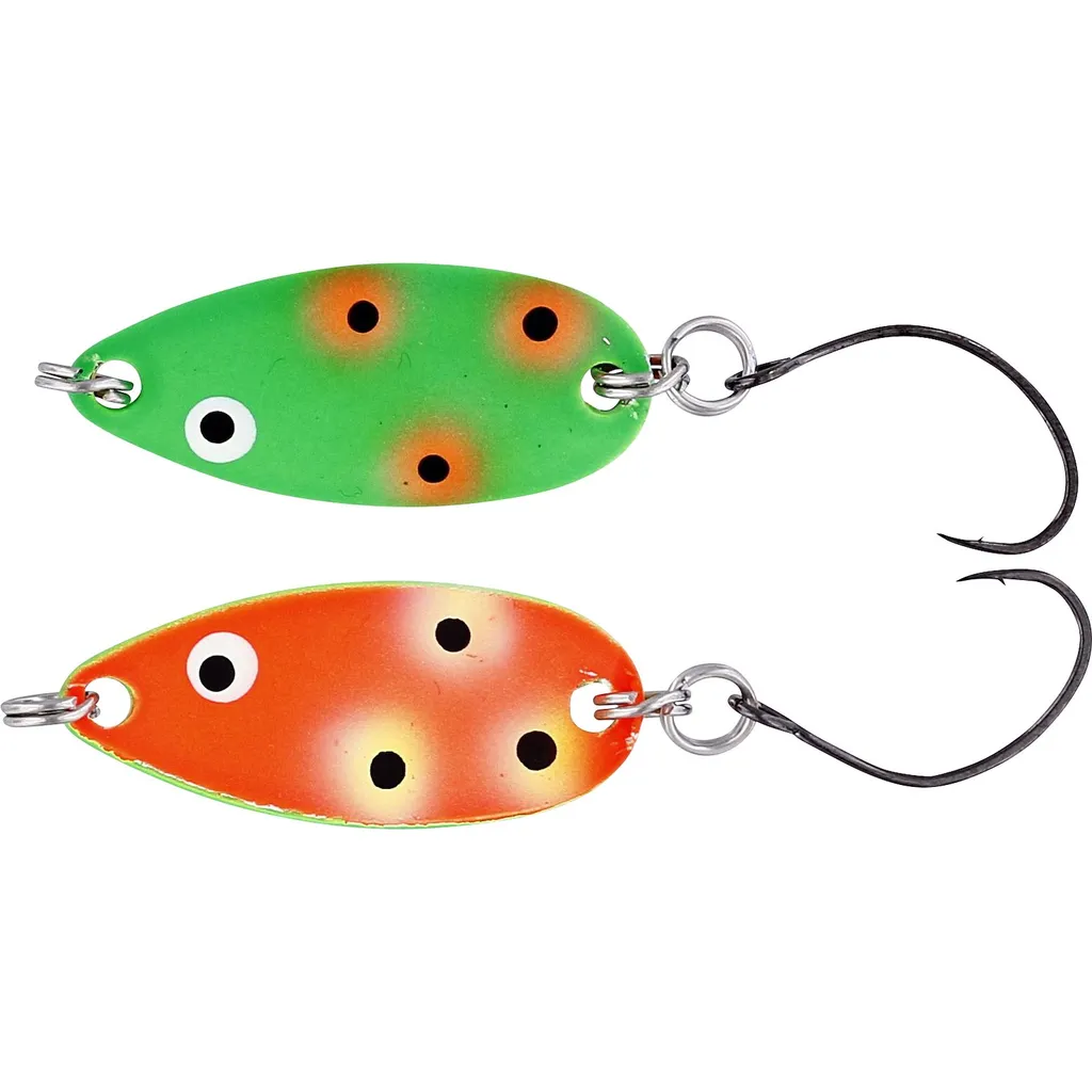Westin Fidusen Slim Blinker 3.3cm 3g Green Orange Clown