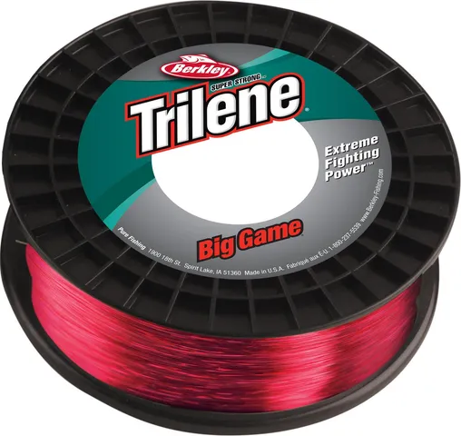 Berkley Trilene Big Game Monofile Schnur 10LB 0.24mm 1000m Clear