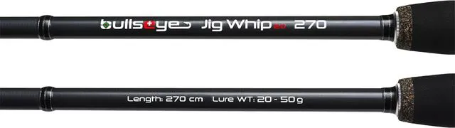 Bullseye Jig Whip 2.0 Spinning Rod 2.7m 20–50g 141cm 142g