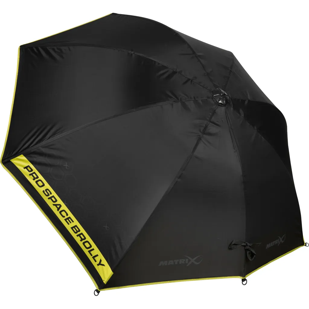 Matrix Pro Space Brolly 125cm Black-Lime