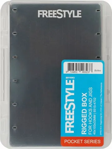 Spro Freestyle Pocket Box Rigged Tackle Box 140x105x33mm Plastic