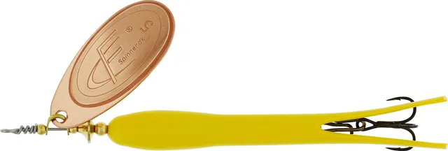 Westin FC Upstream Spinner 15g Fluo Yellow/Copper Copper