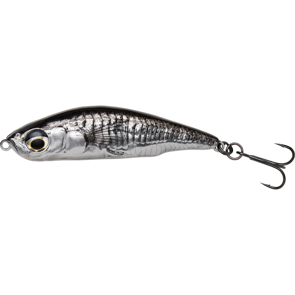 Savage Gear 3D Sticklebait Pencil Meerforellenköder 6.5cm 10.5g Black Silver