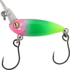 Balzer Billy Beetle Crankbait 3cm 2.3g Pink/Grün/Gelb
