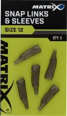 Matrix Snap Links And Sleeves Druckknöpfe 5pcs Snap Link
