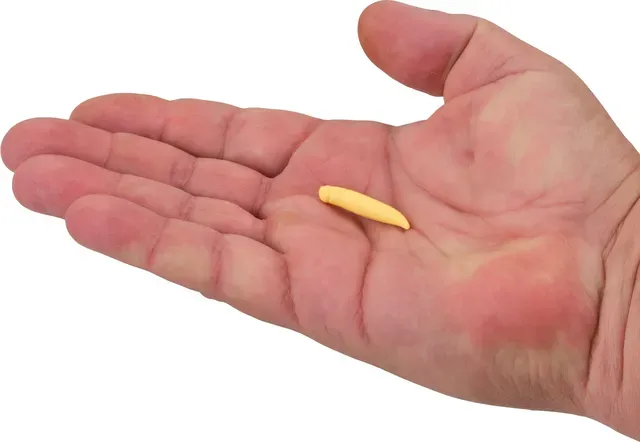 Berkley Gulp!® Floating Pinched Crawler 3cm Chunky Cheese