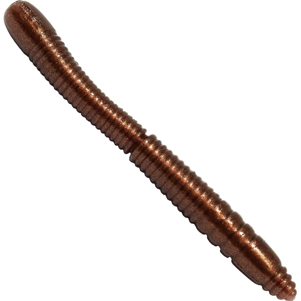 FTM Omura Baits Wurmy Gummiköder 6,5cm 15,8g Braun