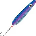 Troutwerk Inline Blinker Löffel 7.4cm 22g Blau/Pink/Silberfarben