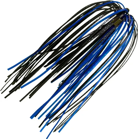 Strike King Diamond Dust Skirt Jig Spinnerbait-Montagen & Blätter Black Blue