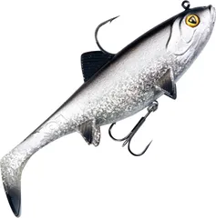 Fox Rage Replicant Wobble Swimbait 14cm 55g Silver Bleak