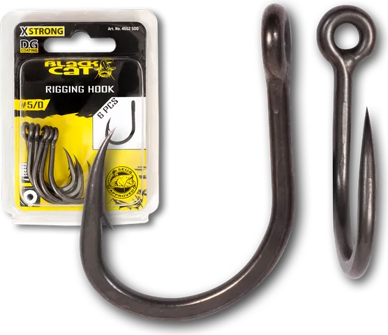 Black Cat Rigging Hook Haken 5/0 DG