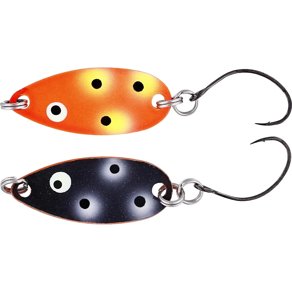 Westin Fidusen Slim Blinker 3.3cm 3g Black Orange Clown