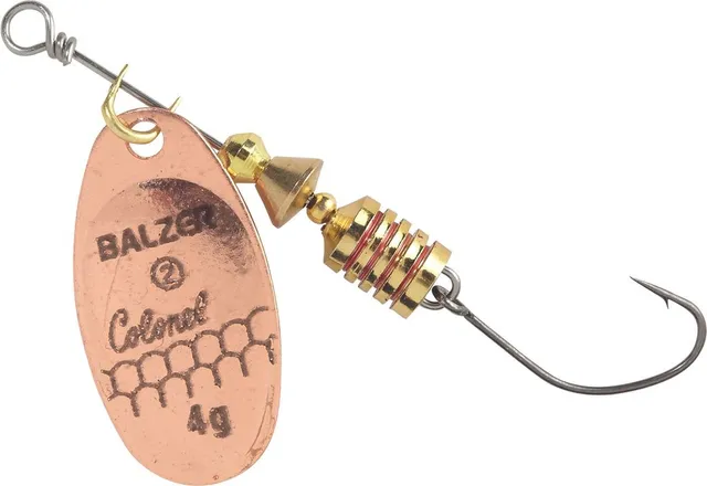 Balzer Colonel Z Spinner Einzelhaken 3g Kupfer