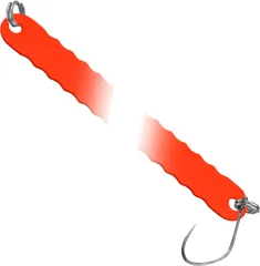 FTM Spoon Curl Kong 6.7cm 3.5g Neon Orange Lumi/Black Glitter