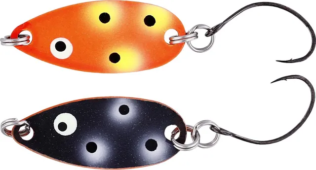 Westin Fidusen Slim Blinker 3.3cm 3g Black Orange Clown