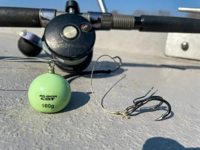 Black Cat Ghost Double Hook Haken #4/0 5pcs DG