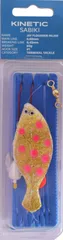 Kinetic Sabiki Jay Flounder Inline Vorfachmontage 120g 110cm #1 Glow/Pink Dots
