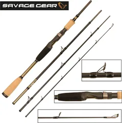 Savage Gear Roadrunner XLNT2 Spinnrute 2.13m 3–16g 4pc
