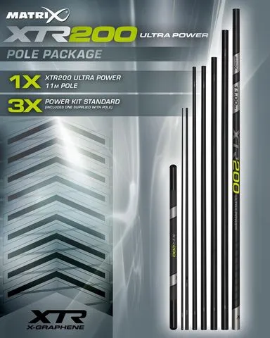 Matrix XTR200 Ultra Power Pole 11m