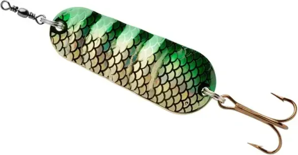 Abu Garcia Atom Spoon 25g 7.5cm Gold/Green Flash