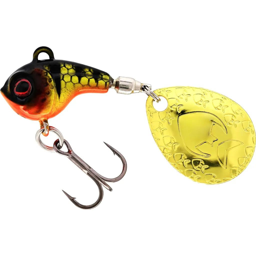 Westin DropBite Tungsten Spin Tail Jig 1,8cm 9g Bling Perch