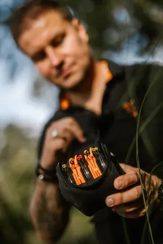 Fox Zig Disc Storage System 15compartments Zipped Foam / Neoprene