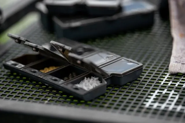 Preston Accessory Box 5 Compartment Deep Magnetic lids