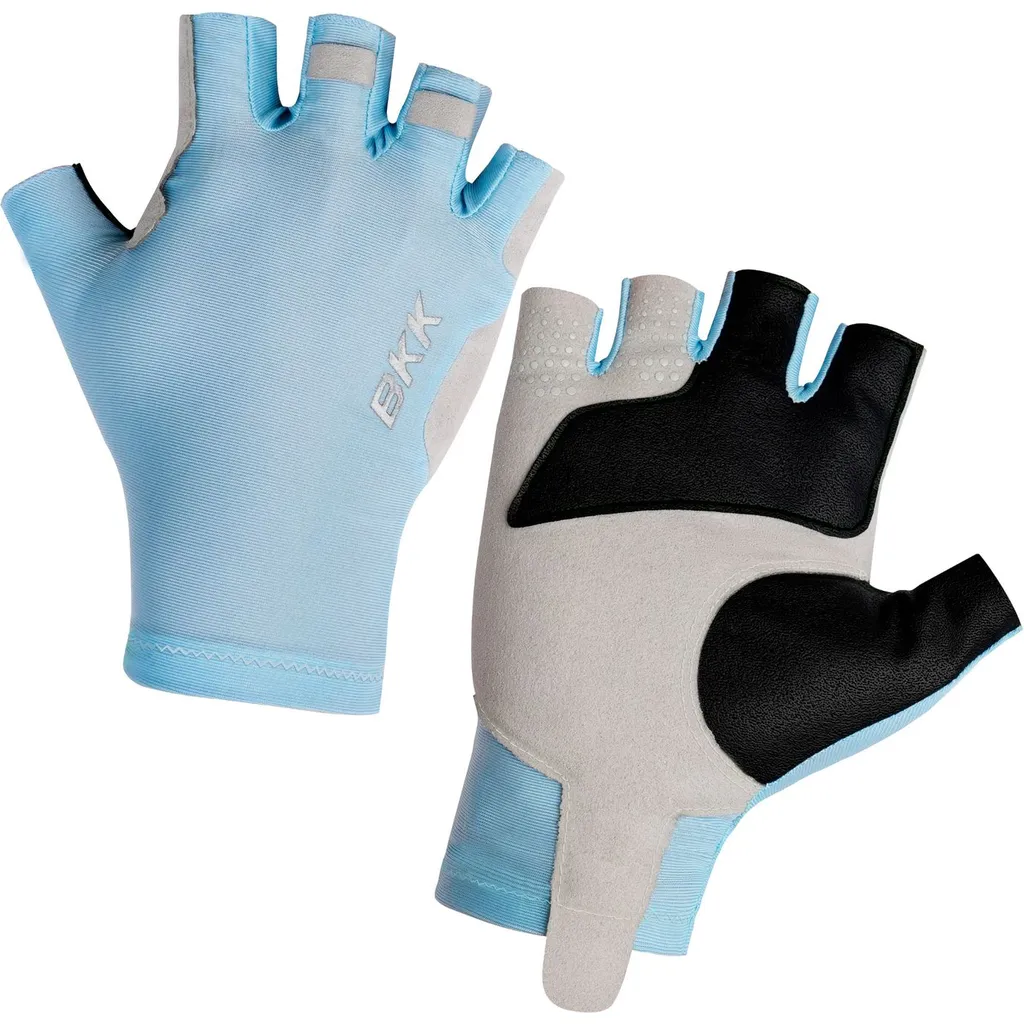 BKK Flamingo Half Finger Gloves 1 Light Blue XXL