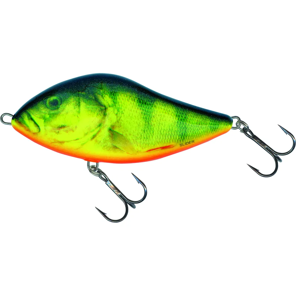 Salmo Slider Sinking Jerkbait 12cm 70g Real Hot Perch