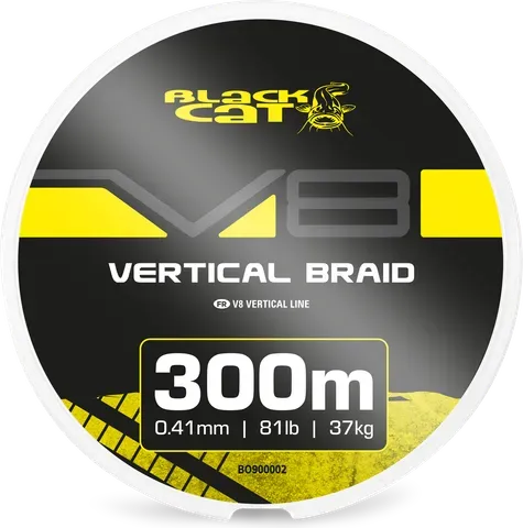 Black Cat V8-Line 0.41mm 37kg 300m Green/Yellow