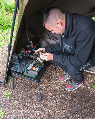 Fox 2 Tier Bivvy Table 1.8kg 38–57cm