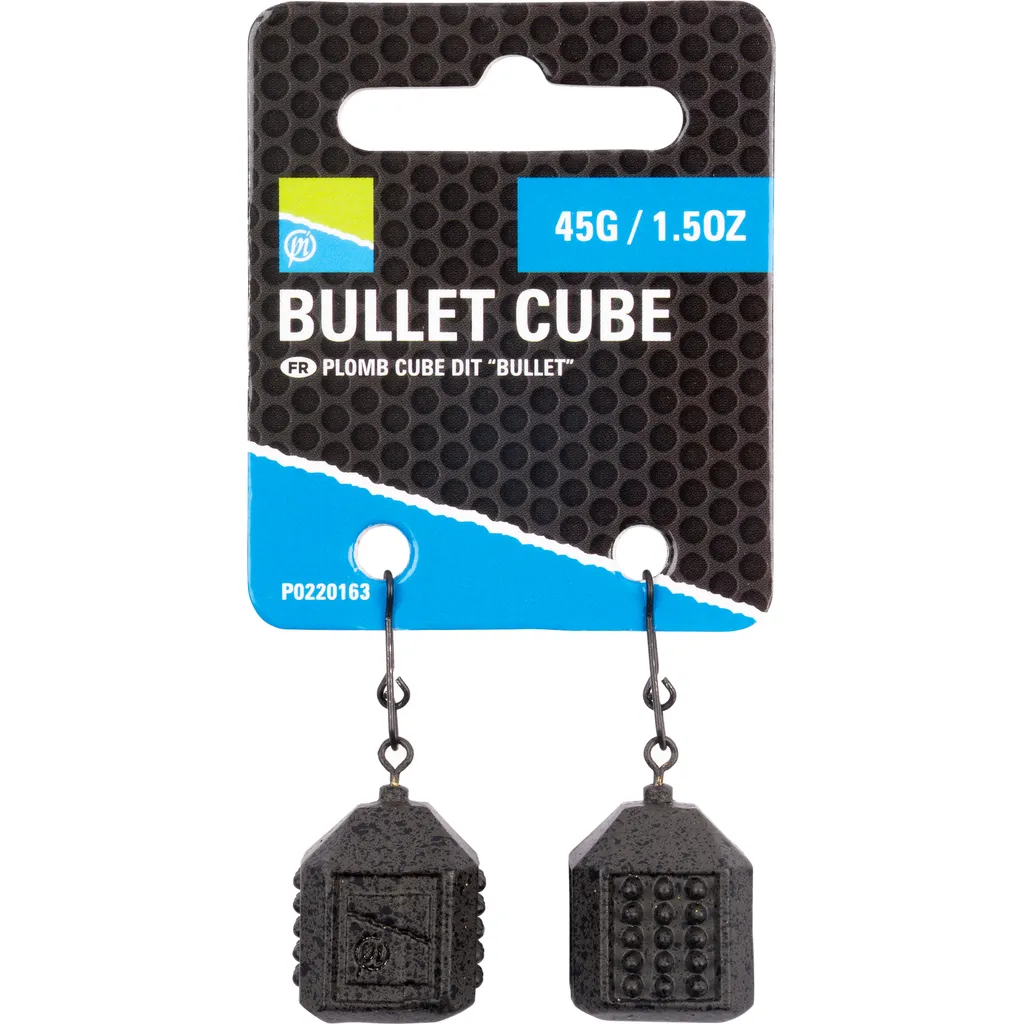 Preston Bullet Cube Gewichte & Bleie 45g