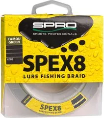 Spro Spex8 Braid Braided Line 0.18mm 11.8kg 150m Camo Green
