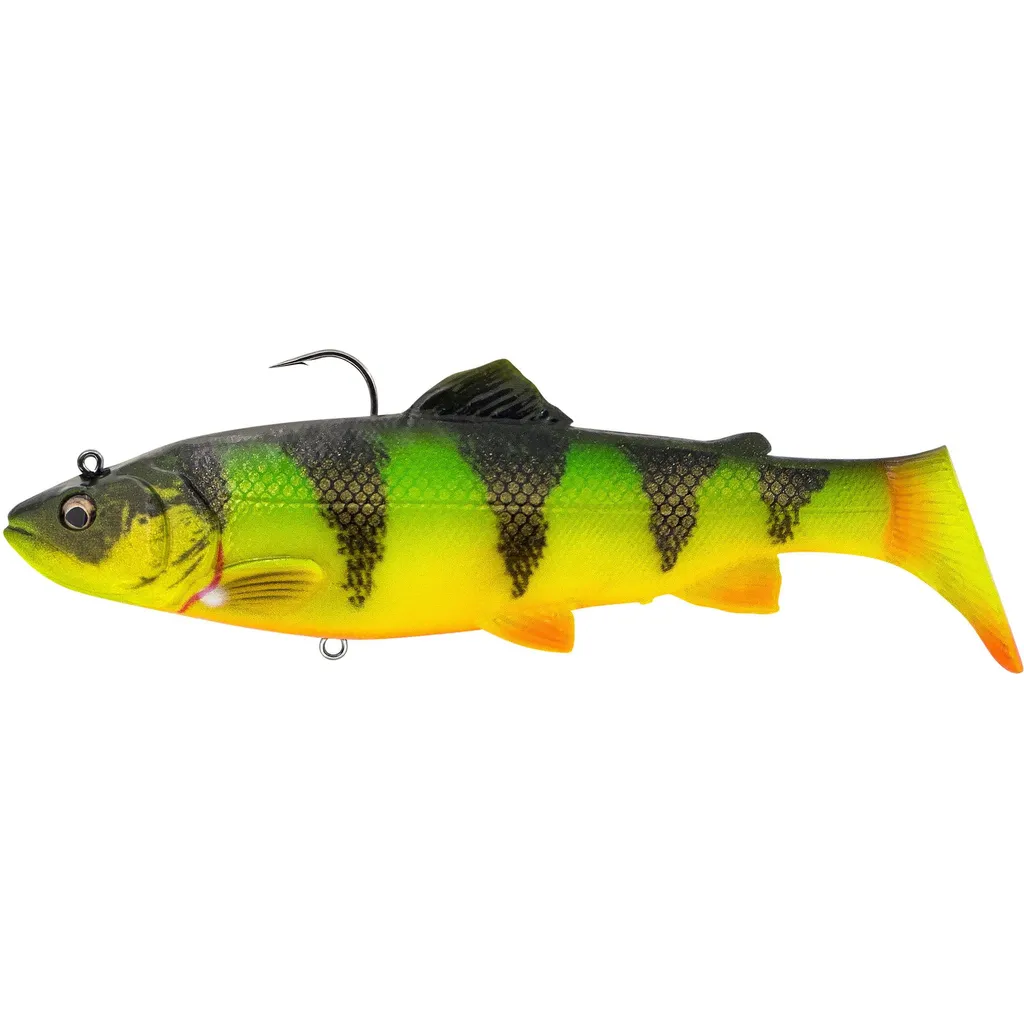 Savage Gear 3D Trout Shad Köder 12.5cm 35g Firetiger