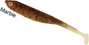 Fox Rage Tiddler Fast Gummiköder 8cm Marble